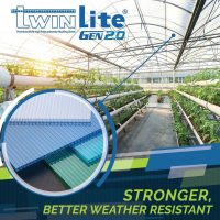 TwinLite Gen 2.0 - Sebagai Atap Greenhouse Rumah Kaca